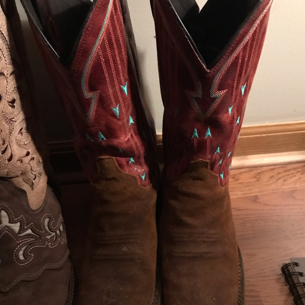 Justin bent rail boots